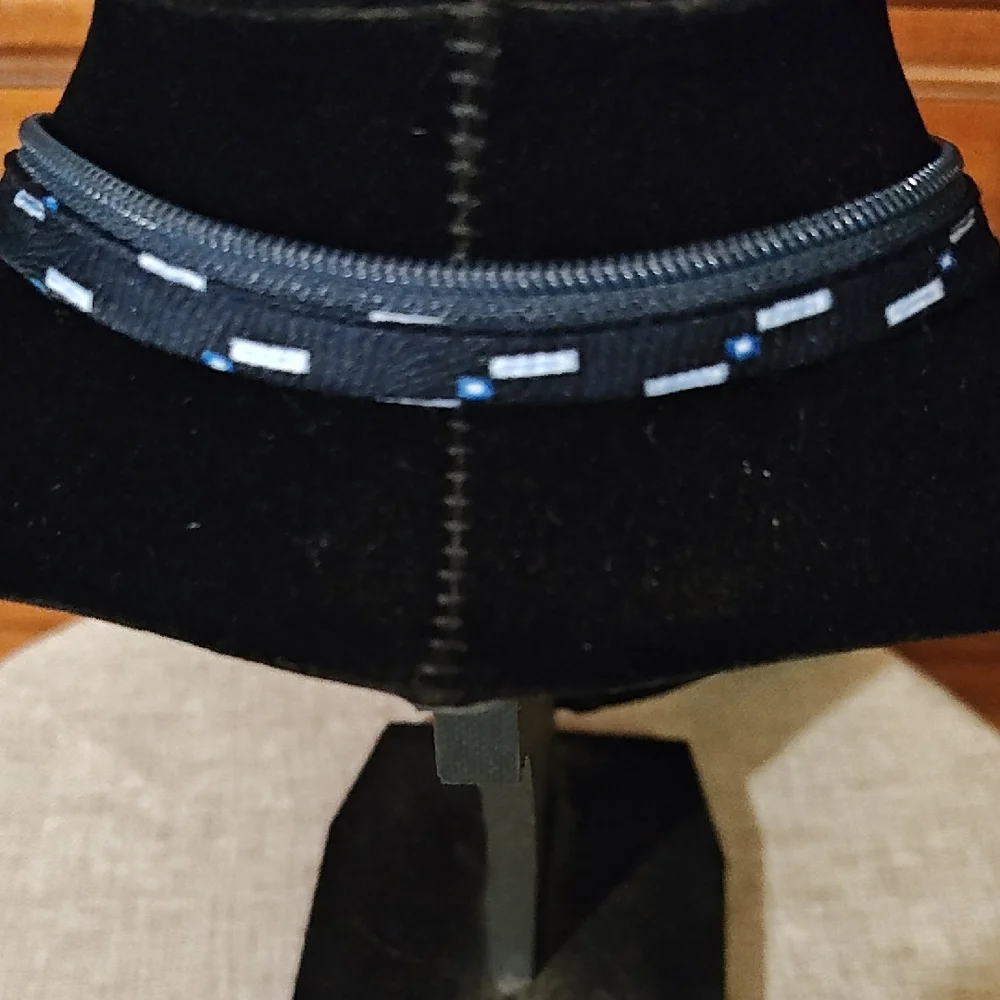 Strasburg Black and Blue Kids Tie